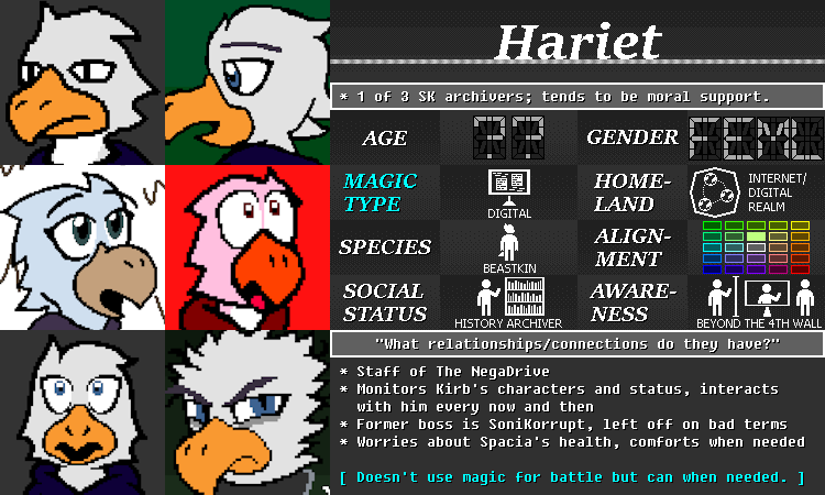 Hariet's Bio